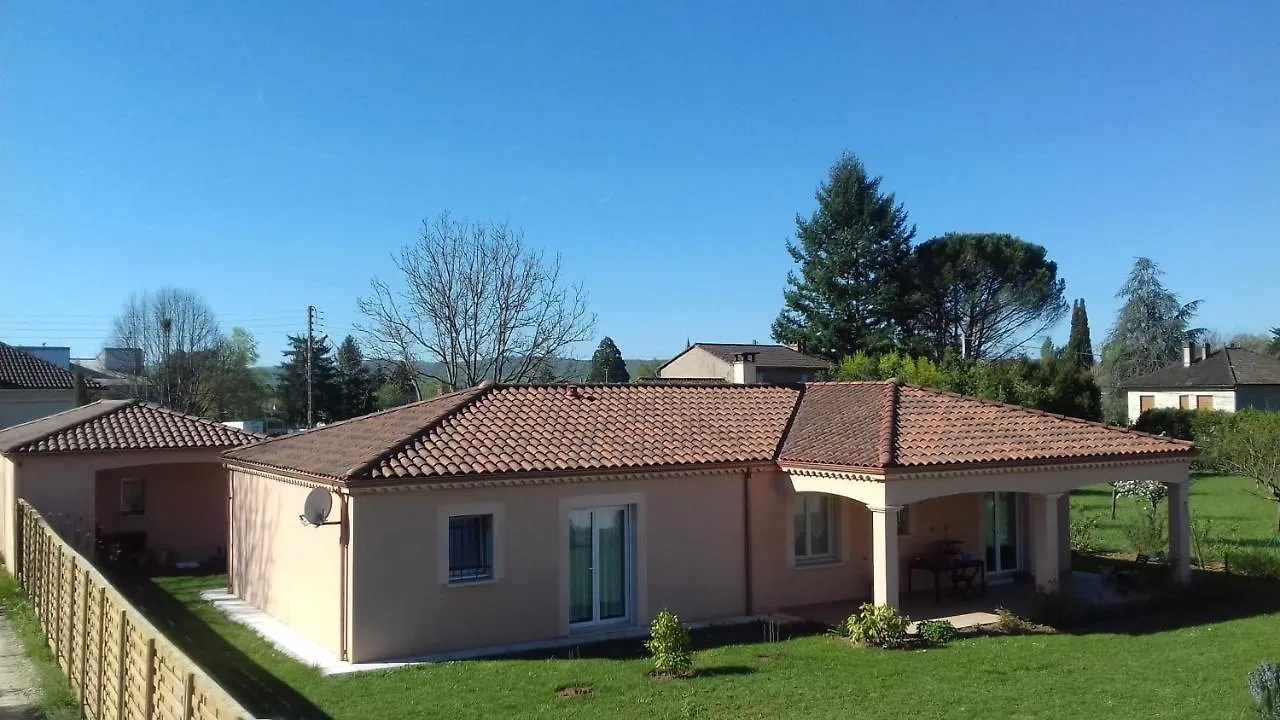 Villa Spacieuse Avec Piscine Prive , Vallee Du Lot Prayssac 0*,  Frankrig